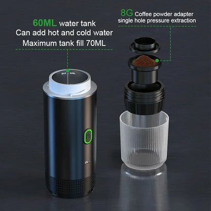 Compact Travel Espresso Maker