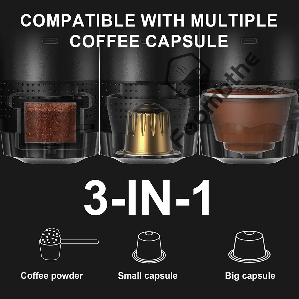Compact Travel Espresso Maker